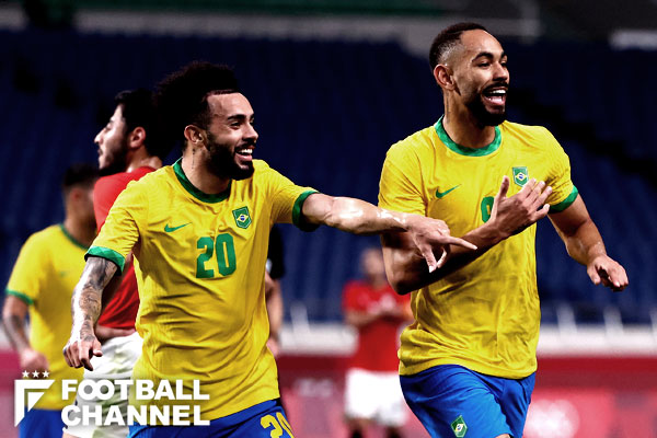 ＜試合結果＞U-24ブラジル代表がエジプト下し準決勝へ。2大会連続金メダルへ前進【東京五輪男子サッカー】