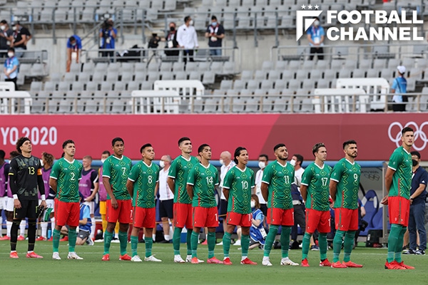 メキシコ代表 最新fifaランキングは 今夜u 24世代が対戦 順位は日本代表より 東京五輪男子サッカー フットボールチャンネル