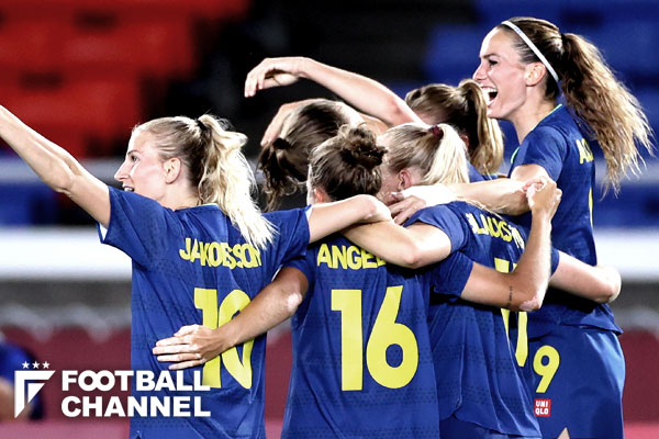 試合結果 スウェーデンが豪州を下し2大会連続決勝進出 初の金メダルへあと一歩 東京五輪女子サッカー フットボールチャンネル