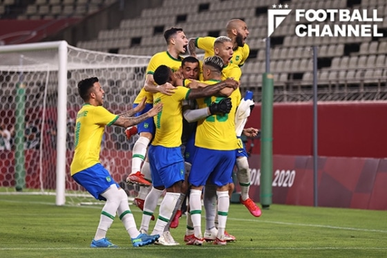 U 24ブラジル代表 過去の五輪成績は 今夜u 24スペイン代表と決勝戦 ネイマールが自国開催で見せた活躍とは 東京五輪男子サッカー フットボールチャンネル