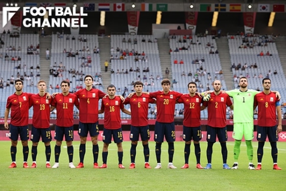 スペイン代表 最新fifaランキングは 今夜u 24世代が対戦 ユーロではベスト4に進出したが 東京五輪男子サッカー フットボールチャンネル