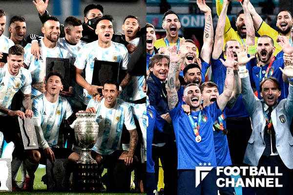 イタリア代表とアルゼンチン代表が 世界一決定戦 欧州と南米が新大会開催合意 フットボールチャンネル