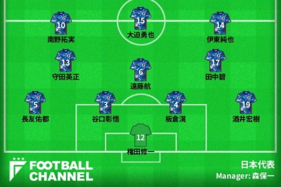 サッカー日本代表スタメン速報 中国戦と同じ11人が先発 大一番サウジアラビア戦へ フットボールチャンネル