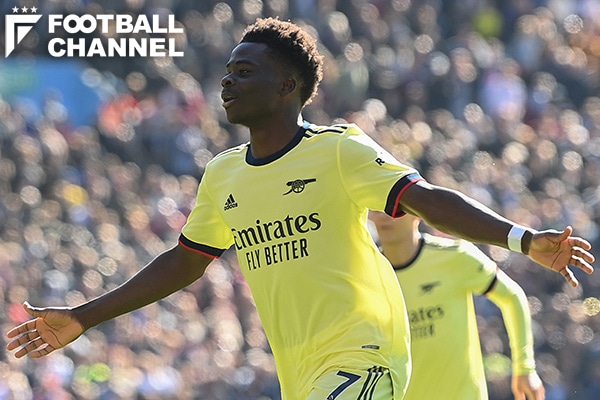 左足一閃 アーセナルfwのゴールが凄い わずかな隙間を打ち抜いた一撃 フットボールチャンネル