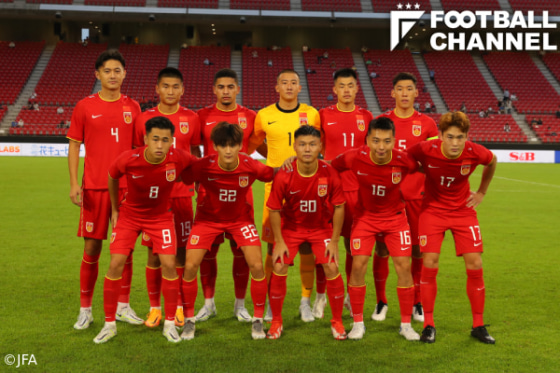 中国代表の最新fifaランキングは サッカー日本代表と対戦 アジア圏内では何番目 E 1サッカー選手権22 フットボールチャンネル