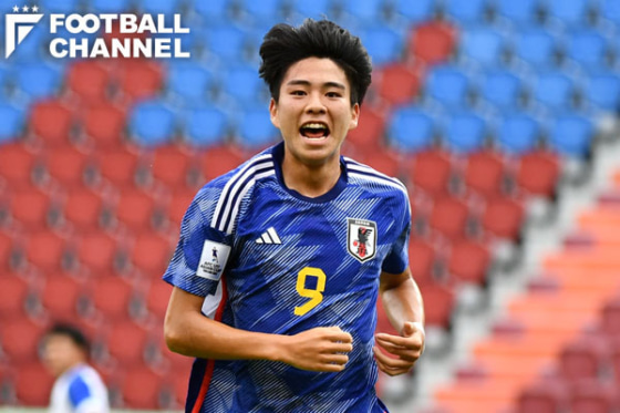 サッカーU-17日本代表で背番号９をつける道脇豊