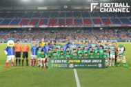 国際親善試合を行った横浜F・マリノスとセルティック