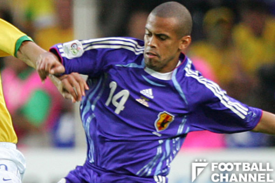 2006年ドイツW杯の日本代表の三都主アレサンドロ
