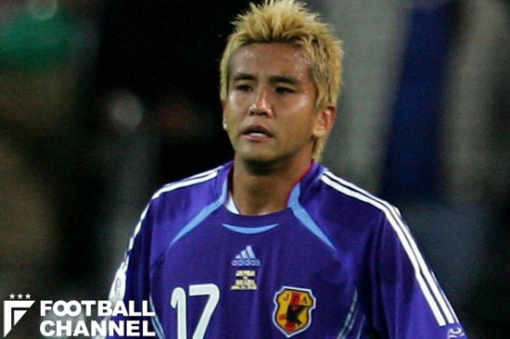 2006年ドイツW杯の日本代表MF稲本潤一