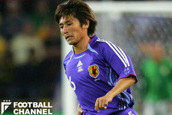 2006年ドイツW杯の日本代表DF中田浩二