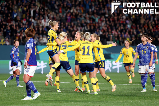 女子W杯準々決勝でスウェーデンに先制を許したなでしこジャパン