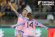 FIFA女子ワールドカップ オーストラリア&ニュージーランド2023・ラウンド16、ノルウェー女子代表戦で勝ち越しゴールを決めた清水梨紗