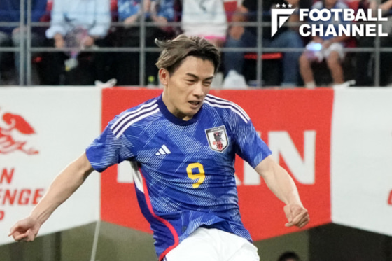 サッカー日本代表FW上田綺世