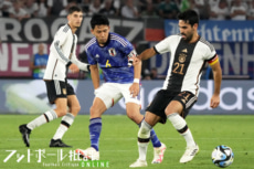 ドイツ代表戦でプレーしたサッカー日本代表MF遠藤航