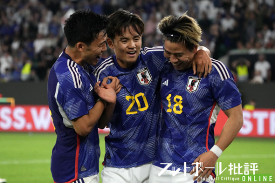 ドイツ代表戦で2アシストをマークしたサッカー日本代表MF久保建英