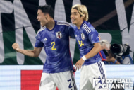 ドイツ代表戦で先制ゴールを決めた伊東純也