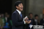 カナダ戦を指揮した森保一監督