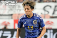 日本代表FW中村敬斗