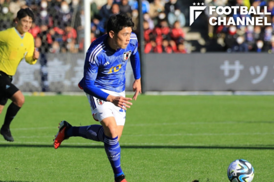 U-22アルゼンチン代表から2得点を決めたサッカーU-22日本代表MF鈴木唯人