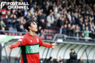 2ゴールを決めた小川航基