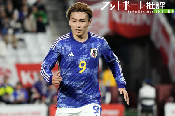 サッカー日本代表の上田綺世