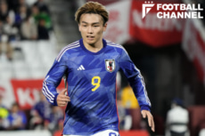 サッカー日本代表の上田綺世
