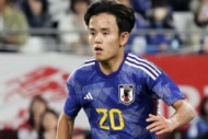 日本代表の久保建英