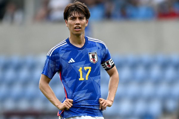 サッカー日本代表のMF田中碧