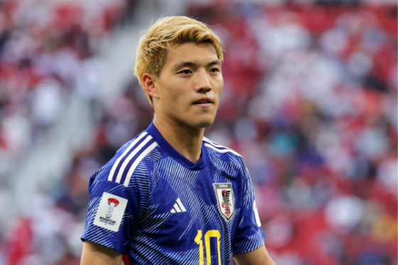 サッカー日本代表の堂安律