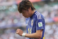 日本代表の伊東純也