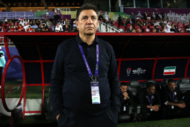 イラン代表を率いるアミール・ガレノイー監督