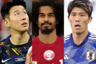 サッカー日本代表からは？ アジア杯ベストイレブン。アジア最高峰の選手たち【アジアカップ2023】