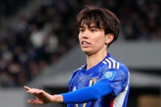 サッカー日本代表MF田中碧