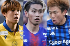 最高額は誰だ！ サッカーU−23日本代表、市場価値ランキング11〜20位。飛躍に期待の若手たち