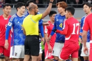 北朝鮮代表を下した日本代表