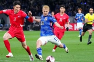 北朝鮮戦の日本代表