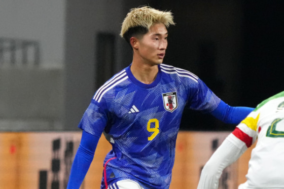 U-23日本代表の藤尾翔太