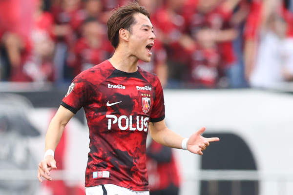 浦和レッズの渡邊凌磨