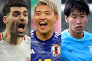 最高額は誰だ！？ アジア人の市場価値ランキング11〜20位。サッカー日本代表からは何人がランクイン？