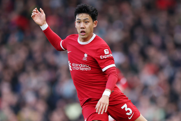 リバプールに所属するサッカー日本代表MF遠藤航