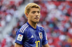 サッカー日本代表MF堂安律