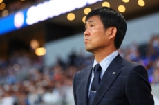 サッカー日本代表の指揮官を務める森保一監督
