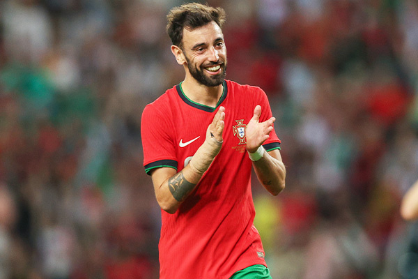 サッカーポルトガル代表MFブルーノ・フェルナンデス