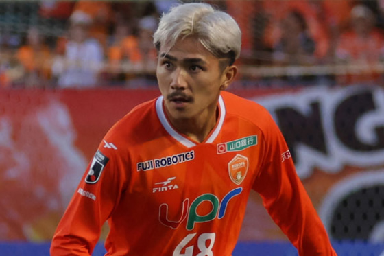 レノファ山口FCの新保海鈴