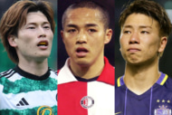 Jリーグ→海外の最高額は？ 日本人歴代移籍金ランキング1〜10位。1位は小野伸二！ その金額は？