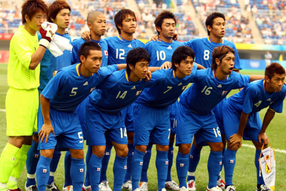 北京五輪のサッカー日本代表