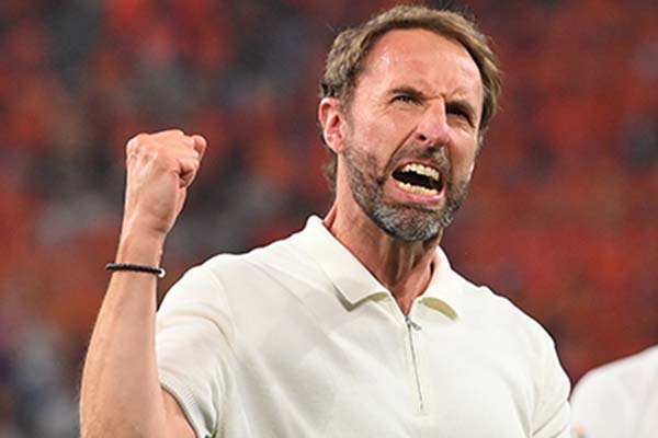 イングランド代表を率いるガレス・サウスゲート監督