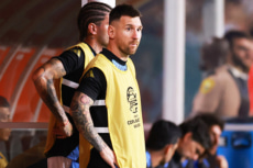 サッカーアルゼンチン代表FWリオネル・メッシ