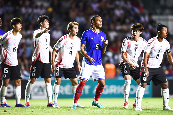 U-23日本代表とU-23フランス代表