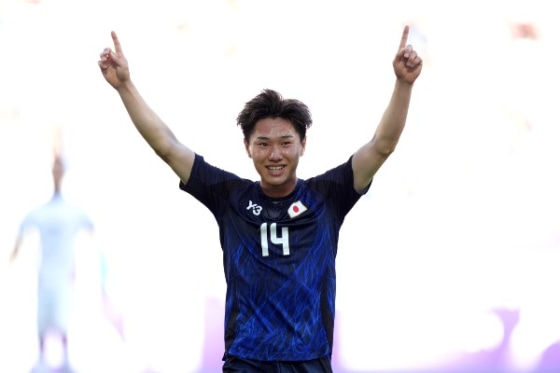 U-23日本代表MF三戸舜介